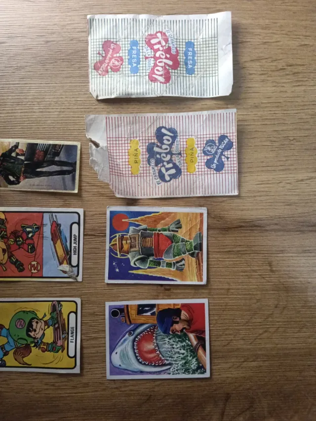 Lote cromos antiguos