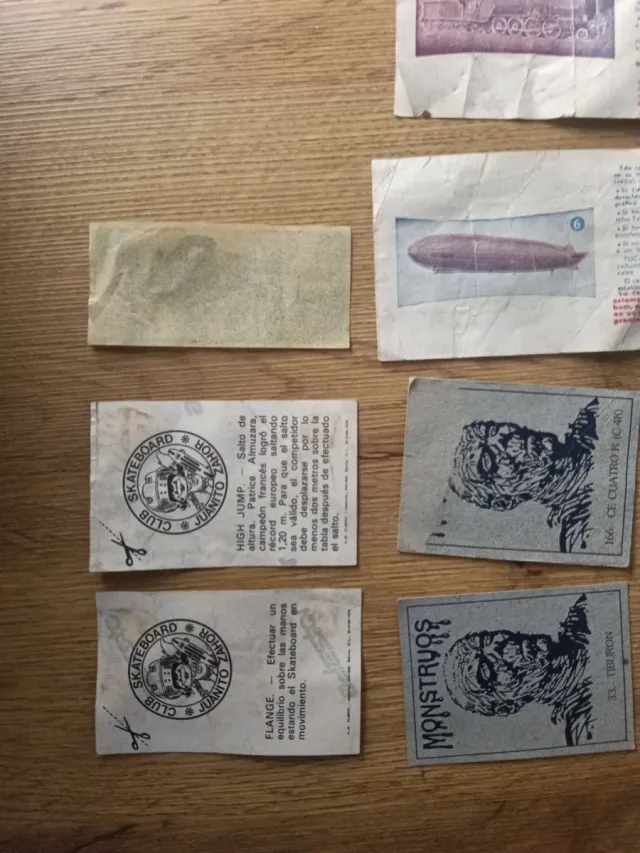 Lote cromos antiguos