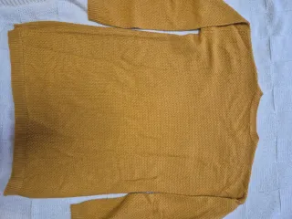 Jersey Benetton niño color mostaza