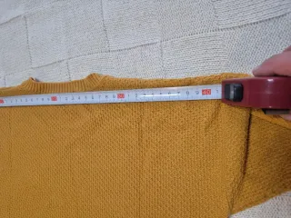 Jersey Benetton niño color mostaza