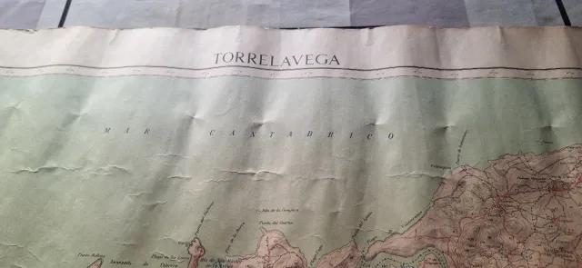 Mapa Antiguo Torrelavega 1971