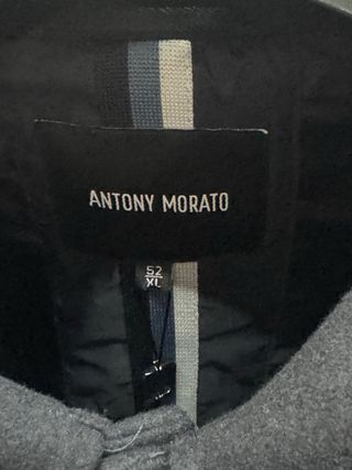 Giacca Antony Morato lana blu/beige taglia 52