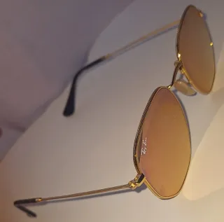 Gafas Ray-Ban Mujer Dorado y Rosa