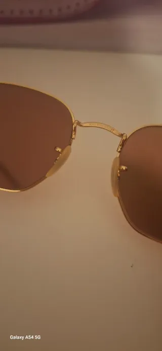 Gafas Ray-Ban Mujer Dorado y Rosa