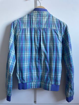 Cazadora cuadros Fenchurch Talla S
