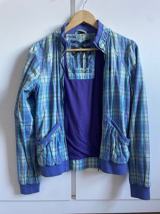 Cazadora cuadros Fenchurch Talla S