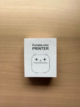 Impresora Fotos Portátil Mini + Papel