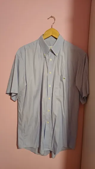 Camisa Lacoste Azul