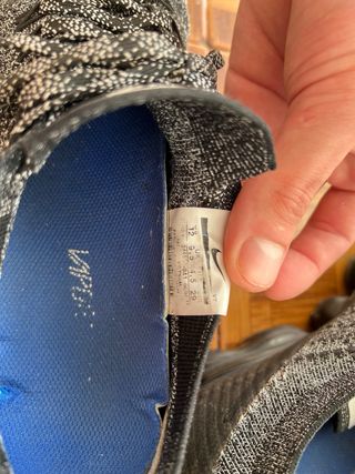 Nike Vapormax Flyknit Negro/Gris 44,5 29cm