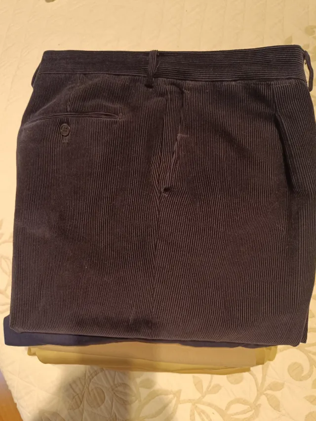 Pack Pantalones Caballero Azul Grisáceo