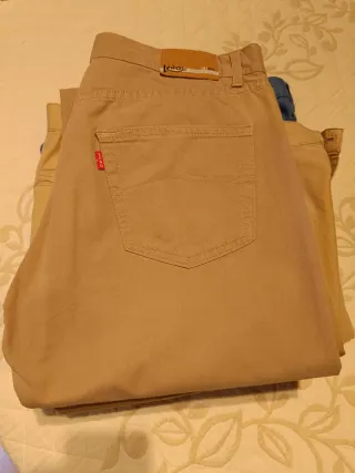 Pack Pantalones Caballero Azul Grisáceo