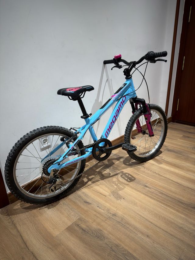 Bicicleta Infantil Megamo Azul y Rosa