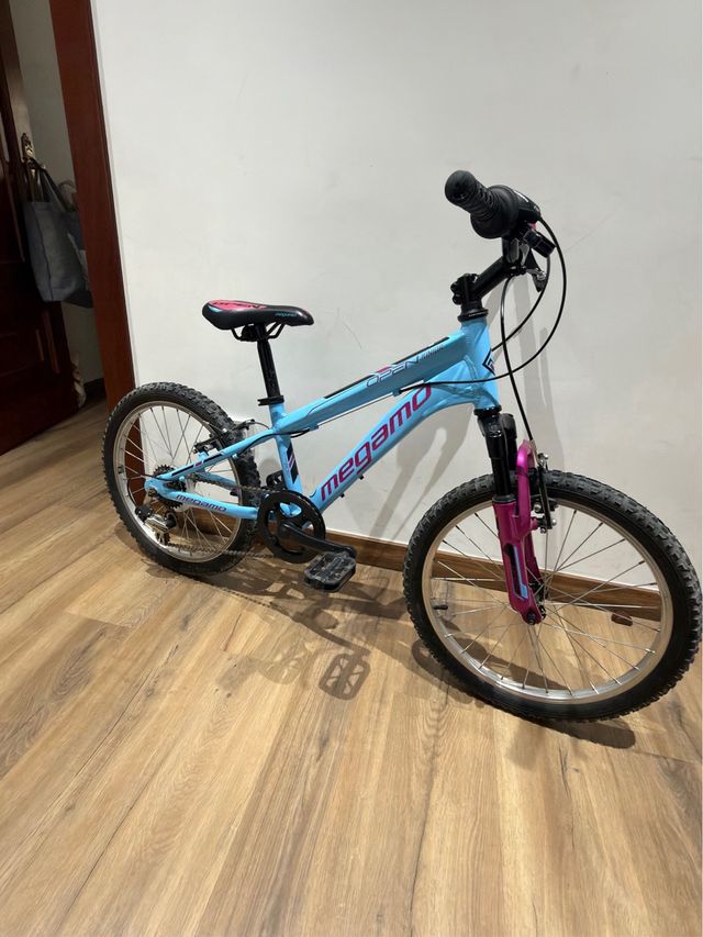 Bicicleta Infantil Megamo Azul y Rosa