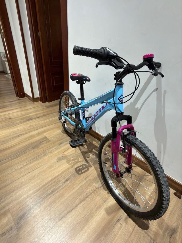 Bicicleta Infantil Megamo Azul y Rosa
