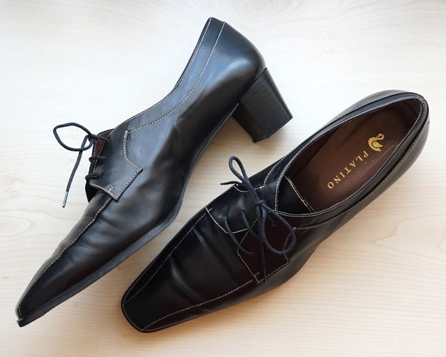 Zapatos de vestir negros Platino T40