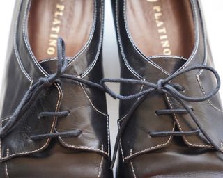 Zapatos de vestir negros Platino T40