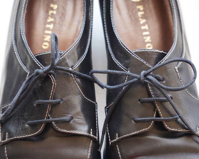 Zapatos de vestir negros Platino T40