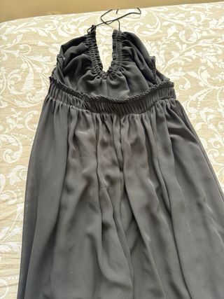 Vestido fiesta U Adolfo Domínguez negro