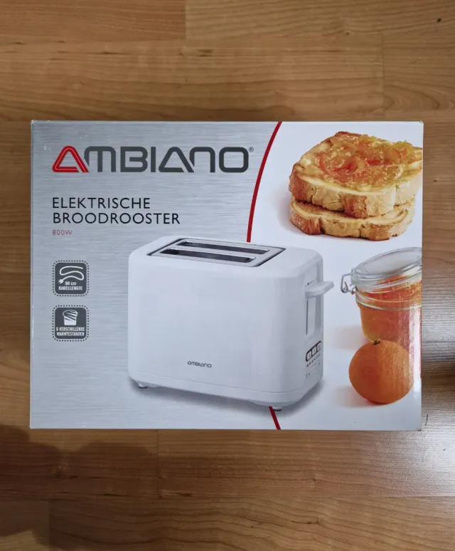 Tostadora eléctrica 800W