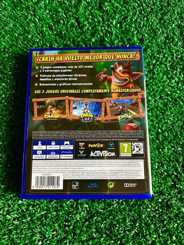 Crash Bandicoot N. Sane Trilogy PS4