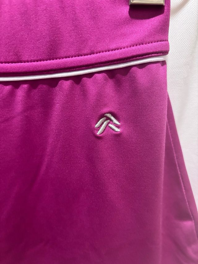 Falda pádel talla 36 rosa y blanca