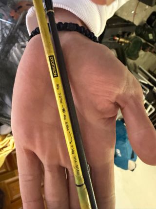 Cañas de carpa y siluro Decathlon