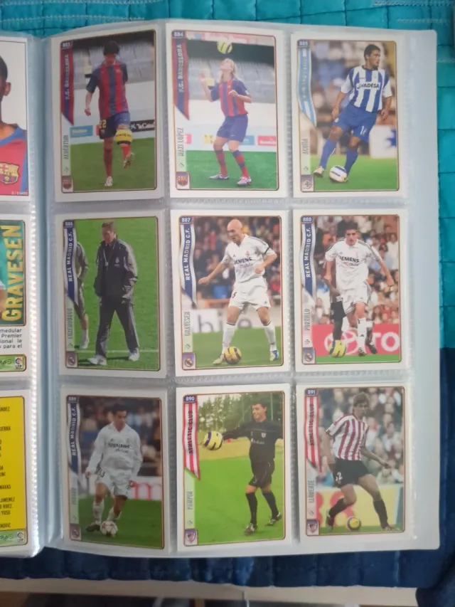 Álbum Fichas Liga 2005 - Fichajes Invierno