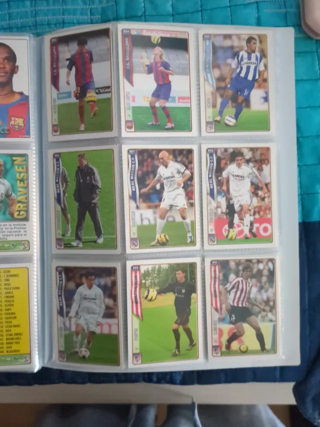 Álbum Fichas Liga 2005 - Fichajes Invierno