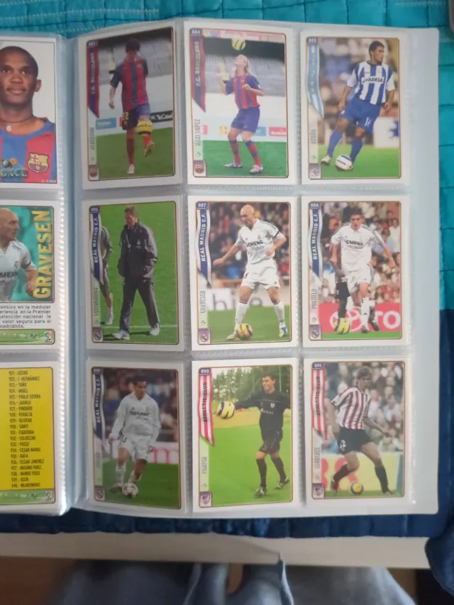 Álbum Fichas Liga 2005 - Fichajes Invierno