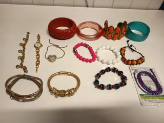 Lote de pulseras mujer