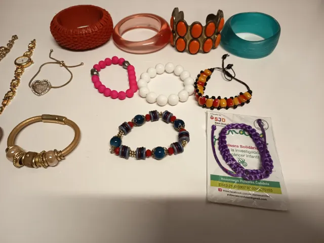 Lote de pulseras mujer