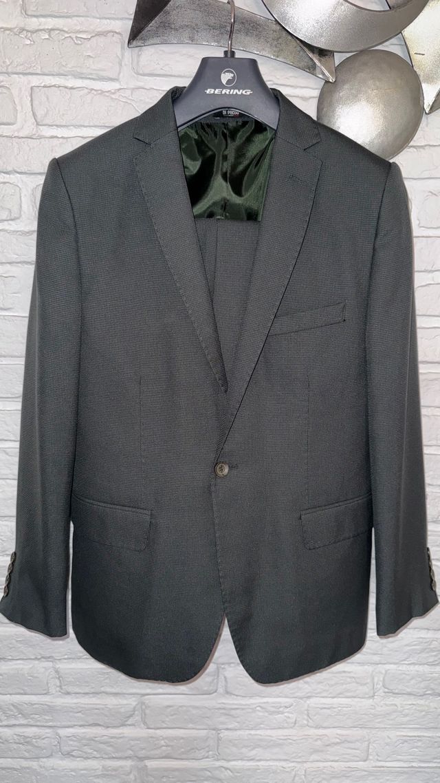 Americana Bering verde oscuro Talla 48