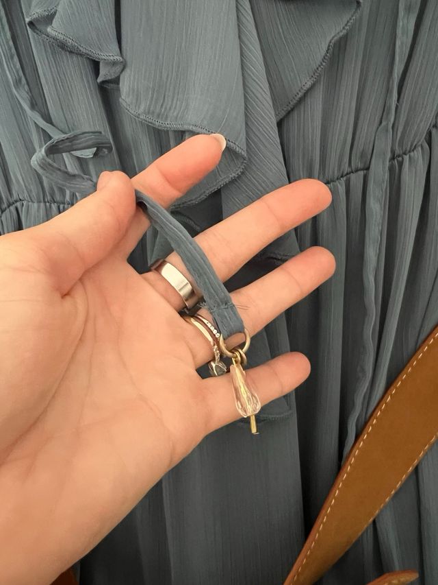 Vestido Zara Azul Talla L