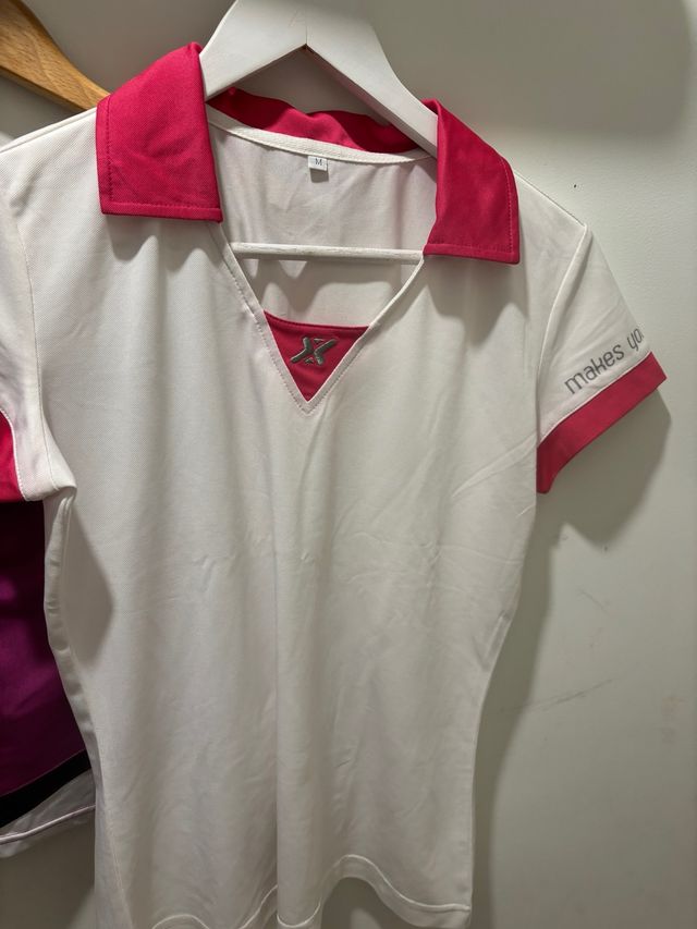 Camiseta Polo Pádel Mujer Talla M