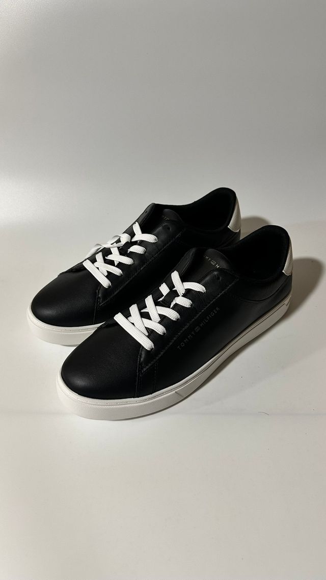 Tommy Hilfiger Essential Court Black - Size 42