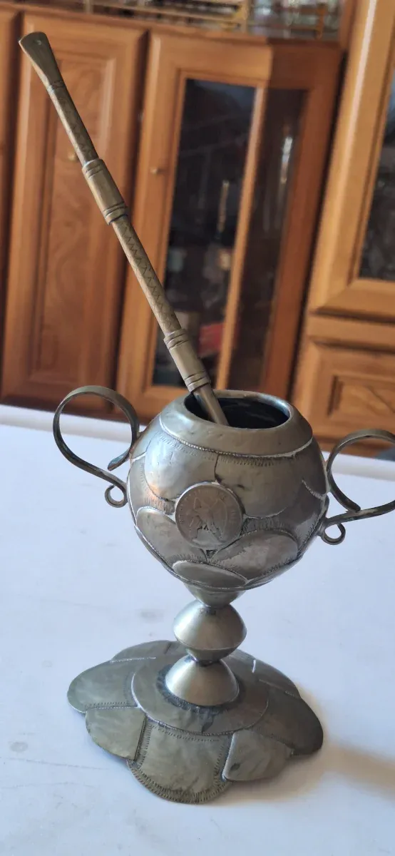 Adorno metálico de Chile