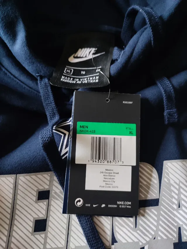 Sudadera Nike Azul Marino America's Team