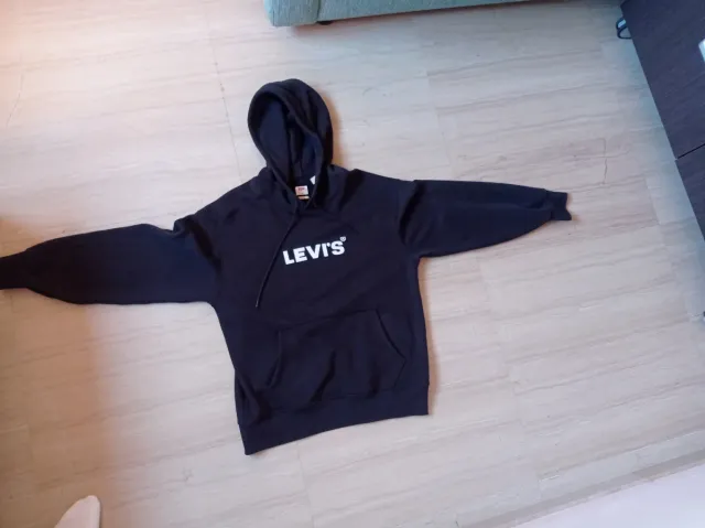 Sudadera Levi's Negra Talla M Ancha