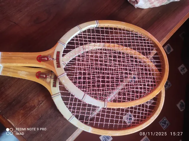 Lote 2 raquetas tenis antiguas ZENITH