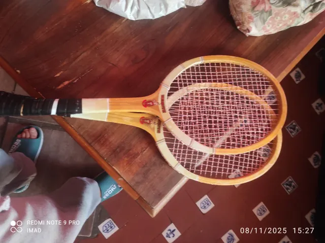 Lote 2 raquetas tenis antiguas ZENITH