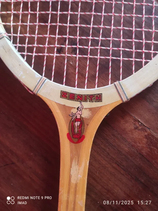 Lote 2 raquetas tenis antiguas ZENITH