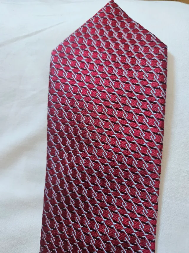 Corbata Carolina Herrera Roja