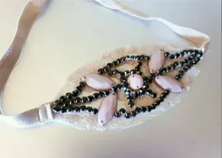 Diadema / tocado de pedrería