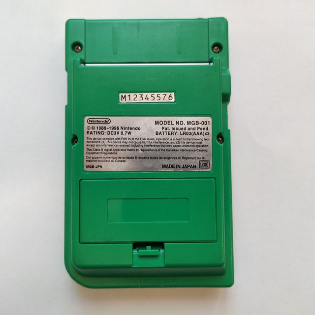 Game Boy Pocket Verde