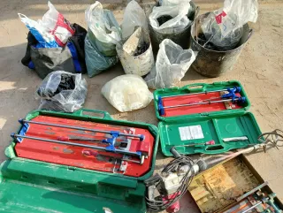 Herramientas de obra y accesorios