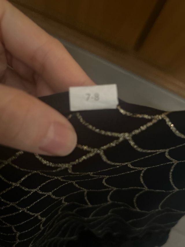 Disfraz Bruja Araña Talla 7/8