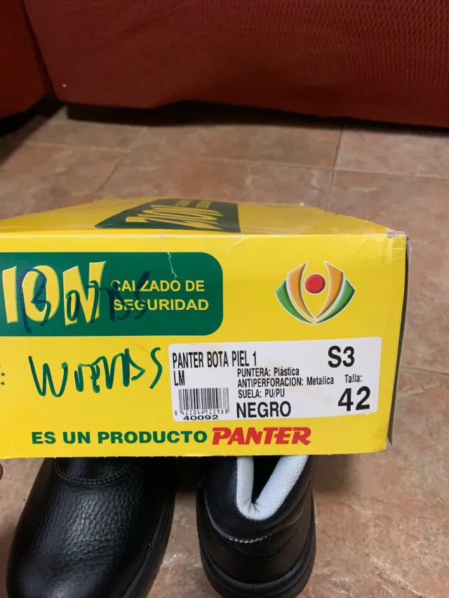 Botas de seguridad ZION Talla 42