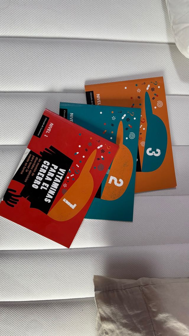 Vitaminas para el cerebro. Niveles 1,2 y 3.