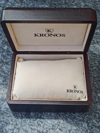 🇨🇭CAJA DE MADERA KRONOS🇨🇭