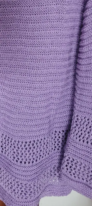 Jersey lila con botones